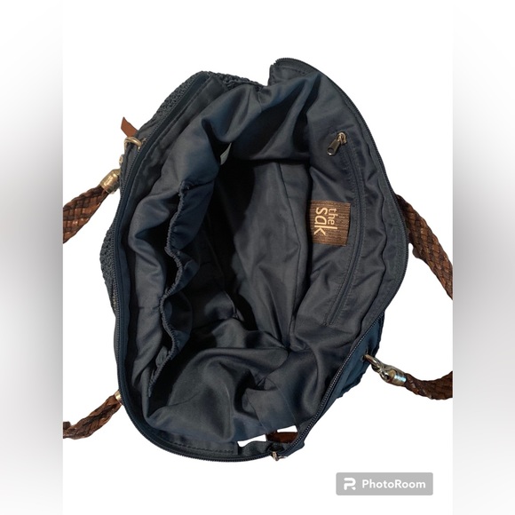 The Sak navy blue crochet bag - Picture 9 of 10